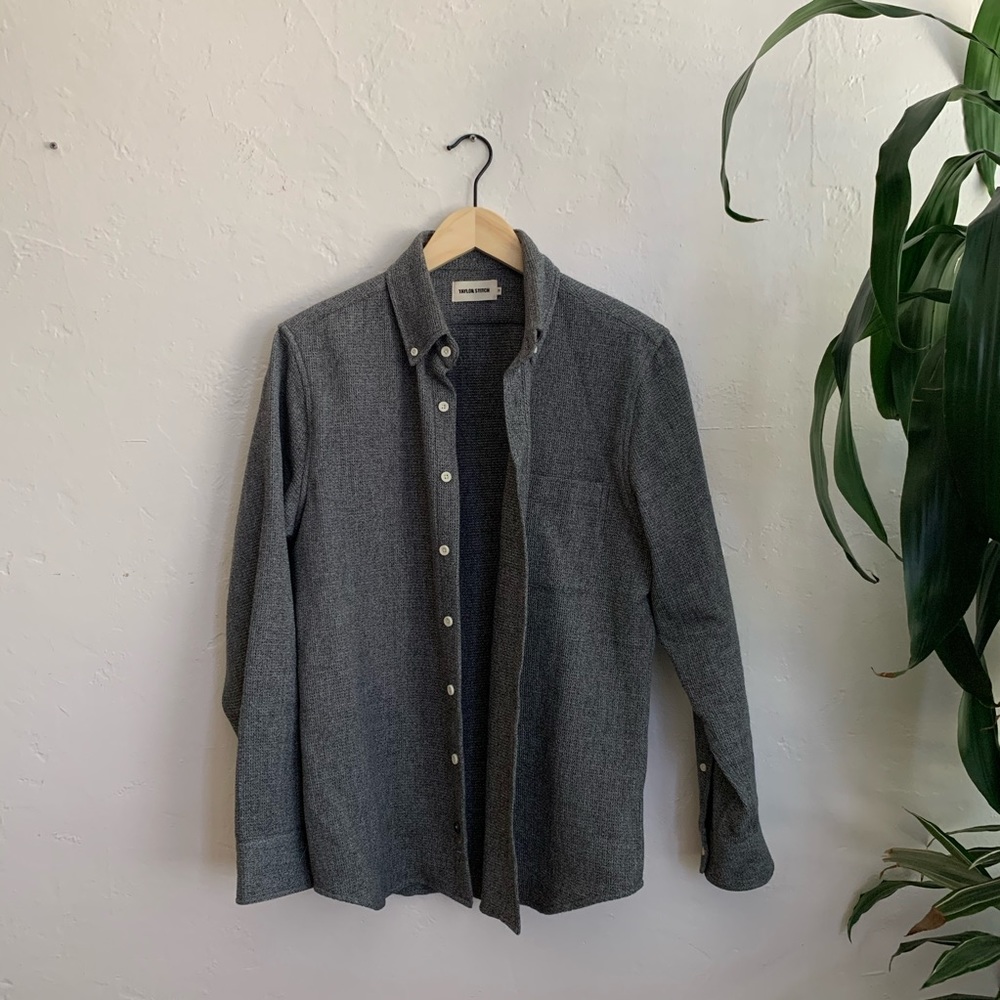 The Jack
in Heather Ash Waffle. Size 38 (medium)